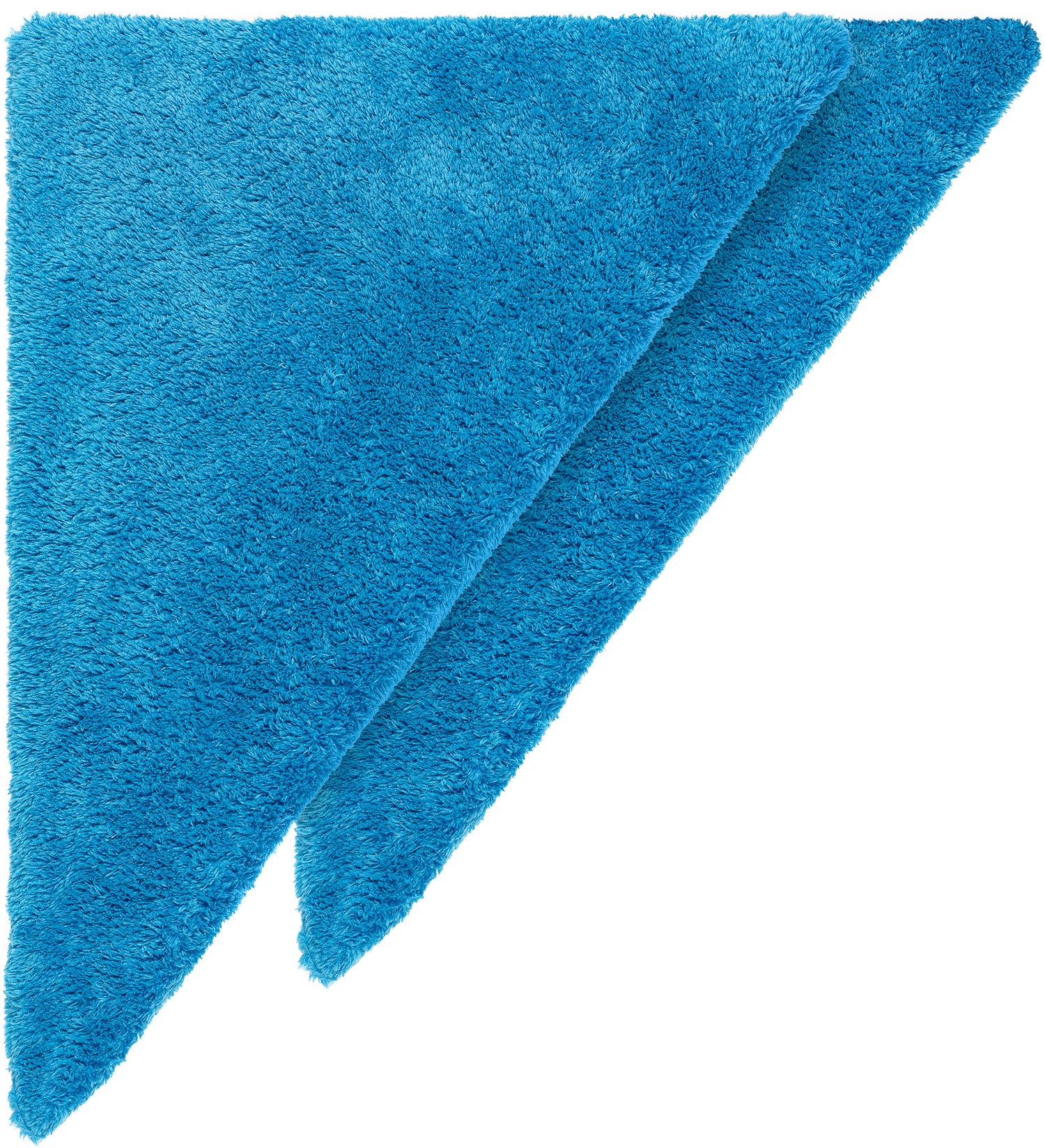 Polytop Microfiber Cloth Soft Edgeless Rapid blue (double pack)