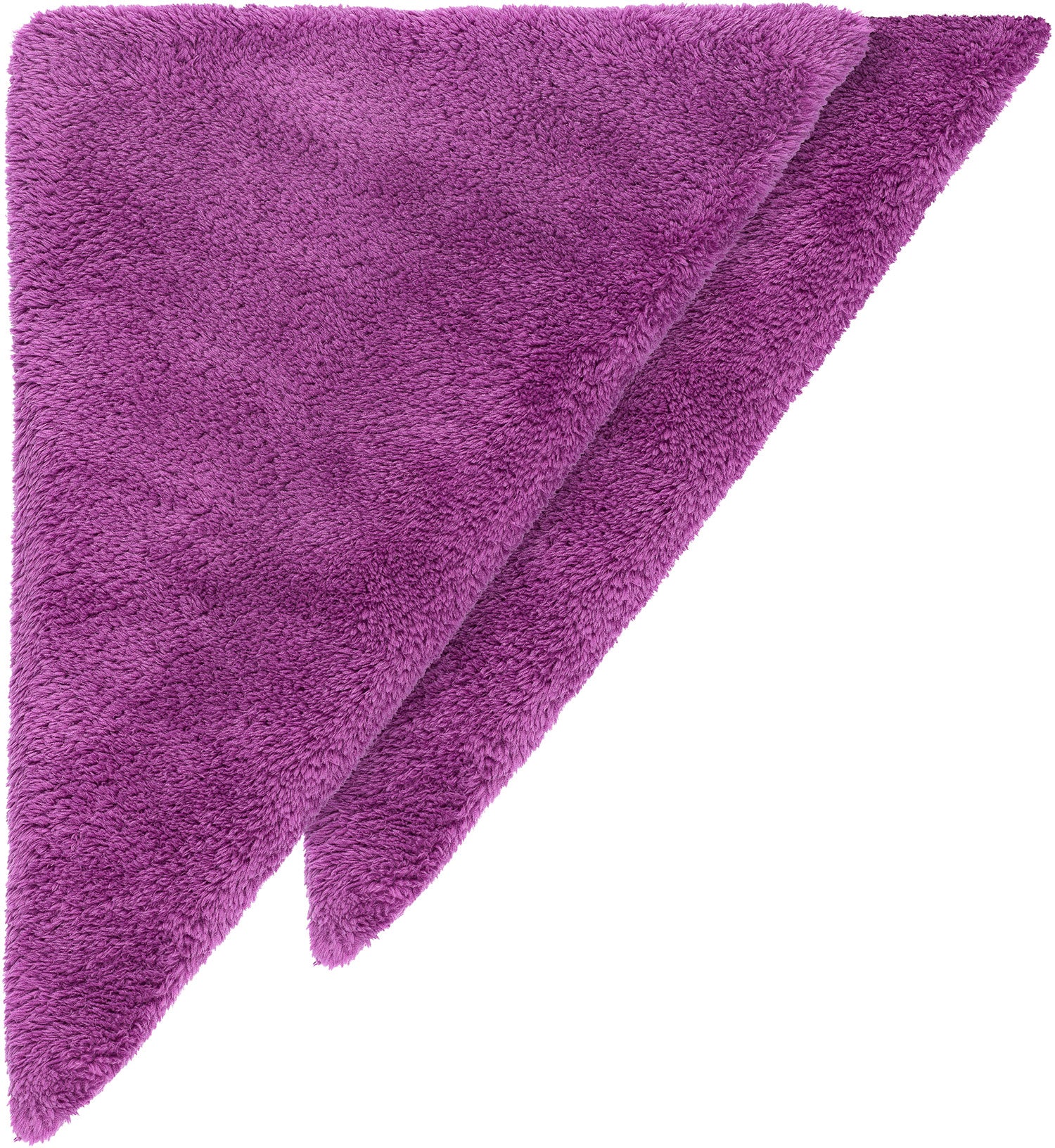 Polytop Microfiber Cloth Soft Edgeless Reflex purple (double pack)