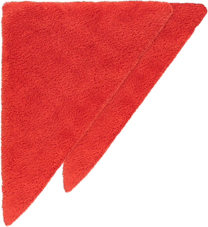 Polytop Microfiber Cloth Soft Edgeless Diamant red (double pack)