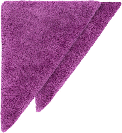 Polytop Microfiber Cloth Soft Edgeless Reflex purple (double pack)