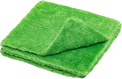 Polytop Microfiber Cloth Soft Edgeless Wax & Seal green (double pack)