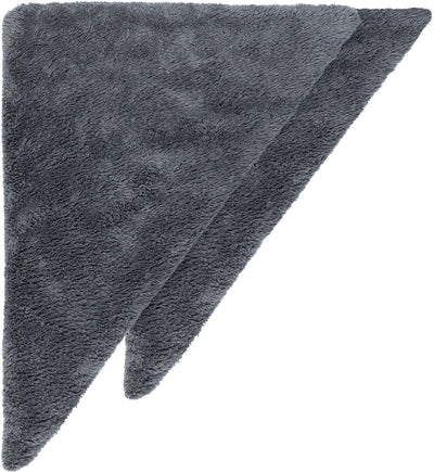 Polytop Microfiber Cloth Soft Edgeless Allround grey (double pack)